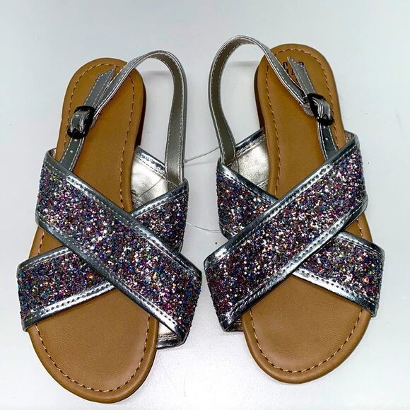 🔥Gap GIRLS SANDALS kids SHOES SZ 2 New (200) - Picture 1 of 4